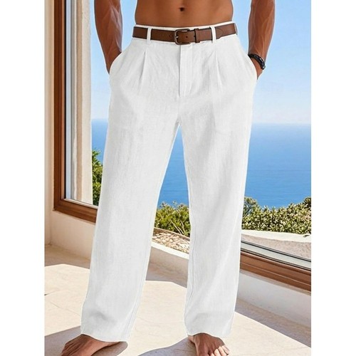 Pantalone uomo estivo lino