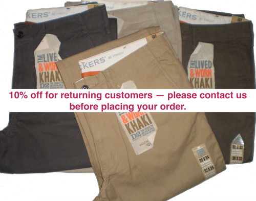 Pantalone uomo dockers - uomo,