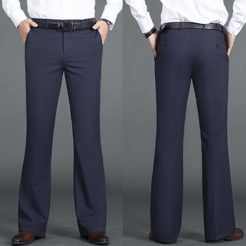 Pantaloni zampa efebo slim - pantaloni,