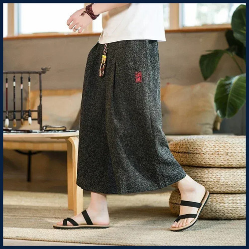 Pantaloni kimono stile