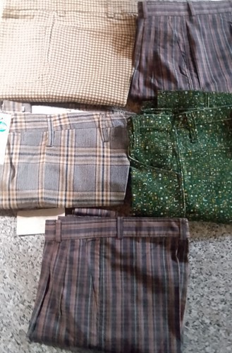 Stock pantaloni uomo cotone - uomo,