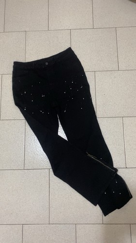 Pantaloni uomo neri zampa - uomo,