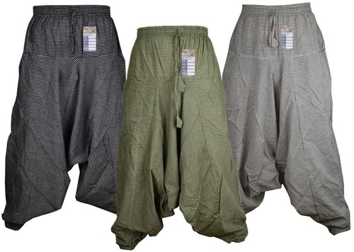 Pantalone uomo righe cotone - uomo,